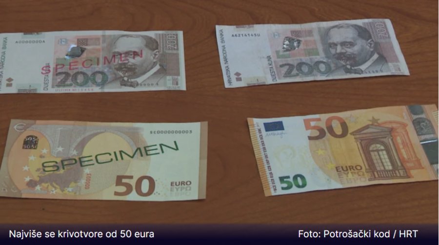 TREBAT ĆE NAM DODATNI OPREZ : Dolaskom eura moguće su pojave krivotvorenih novčanica