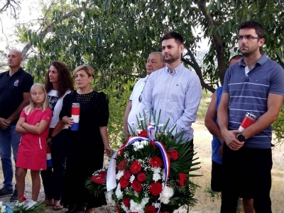 Načelnik Općine Pirovac Ivan Gulam i supruga od pok.Željka