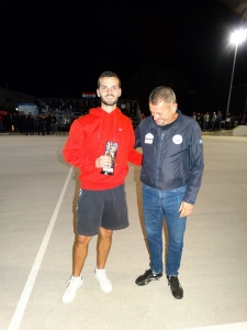 Najbolji igrač turnira -Tony Rubelj -Budak