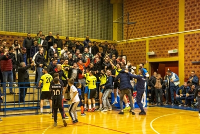 Radost igrača i navijača Škabrnje