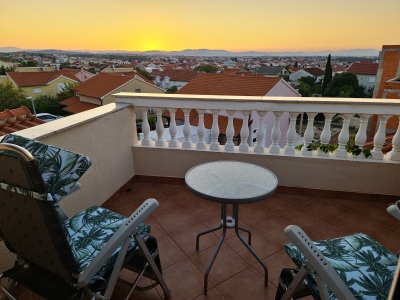 14 Good morning Vodice, topfloor terace